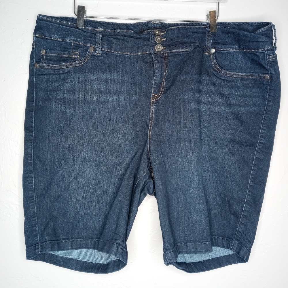 Torrid Jean Bermuda Shorts